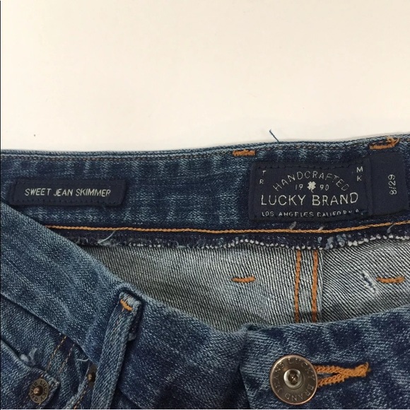 Lucky brand 8/29 sweet jean skimmer capris - Picture 3 of 8